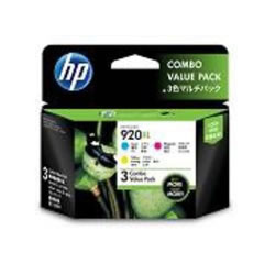 HP E5Y50AA HP920XL 3色マルチパック 1箱=3パック(1パック:CMY1個入)