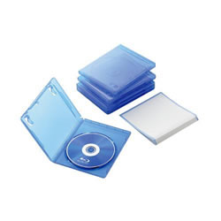 ELECOM CCD-BLU105CBU Blu-rayディスクケース(1枚収納タイプ)