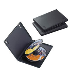 ELECOM CCD-DVD07BK DVDトールケース