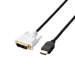 ELECOM DH-HTD10BK HDMI-DVI変換ケーブル