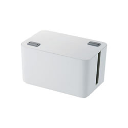 ELECOM EKC-BOX002WH ケーブルボックス（4個口）