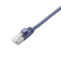 ELECOM LD-CTXT/BU10 ツメ折れ防止クロスケーブル(Cat5E準拠)