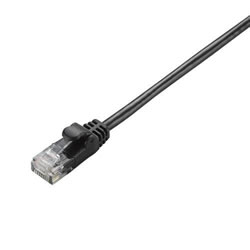 ELECOM LD-CTY/BK5 やわらかLANケーブル(Cat5E準拠)