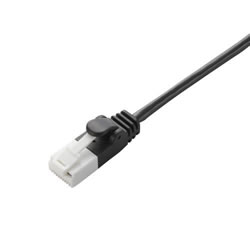 ELECOM LD-GPST/BK50 ツメ折れ防止スリムLANケーブル(Cat6準拠)