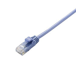 ELECOM LD-GPY/BU1 Gigabit やわらかLANケーブル(Cat6準拠)