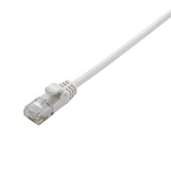 ELECOM LD-GPY/WH5 Gigabit やわらかLANケーブル（Cat6準拠）