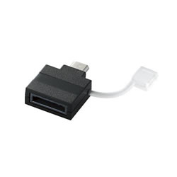 ELECOM MPA-FSMBADBK Micro-USB変換アダプタ