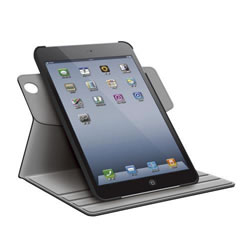 ELECOM TB-A12S360BK iPad mini用 360度スイベルケース(ブラック)