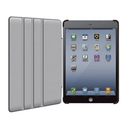ELECOM TB-A12SPLF2BK iPad mini用ソフトレザーカバー4段階(ブラック)
