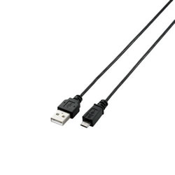 ELECOM U2C-AMBX05BK 極細Micro-USB（A-MicroB）ケーブル