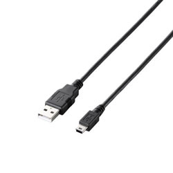 ELECOM U2C-GMM50BK USB2.0ケーブル（A-mini-Bタイプ）