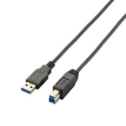 ELECOM USB3-ABX20BK 極細USB3.0ケーブル（A-B）