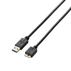 ELECOM USB3-AMB05BK USB3.0ケーブル（A-microB）