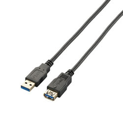 ELECOM USB3-E10BK USB3.0延長ケーブル（A-A）