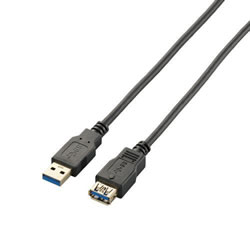 ELECOM USB3-E10BK USB3.0延長ケーブル(A-A)