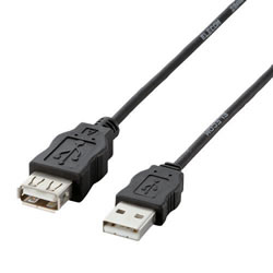 ELECOM USB-ECOEA20 エコUSB延長ケーブル（2m）