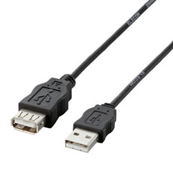 ELECOM USB-ECOEA20 エコUSB延長ケーブル(2m)