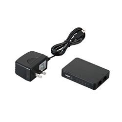 LOGITEC LAN-SW05PSBE 100BASE-TX対応 スイッチングハブ