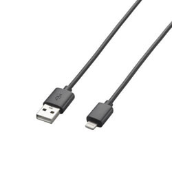 LOGITEC LHC-UAL05BK Lightningコネクタ対応ケーブル