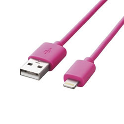 LOGITEC LHC-UAL05PN Lightningコネクタ対応ケーブル