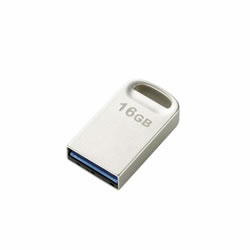 ELECOM MF-SU316GSV USB3.0対応超小型USBメモリ 16GB