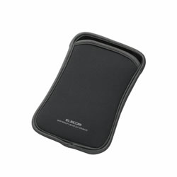 ELECOM P-02SNCGY スマートフォン用スリップインポーチ
