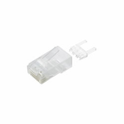 ELECOM LD-6RJ45T10/T ツメの折れないLANコネクタ（Cat6）