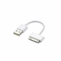 LOGITEC LHC-UADH01WH Dockコネクタ対応 充電・転送ケーブル