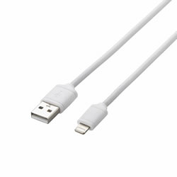 LOGITEC LHC-UALA10WH Lightningコネクタ対応ケーブル