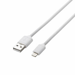 LOGITEC LHC-UALA20WH Lightningコネクタ対応ケーブル