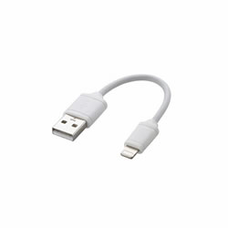 LOGITEC LHC-UALO01WH Lightningコネクタ対応ケーブル