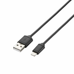 LOGITEC LHC-UALO05BK Lightningコネクタ対応ケーブル