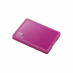 ELECOM CMC-SDCPP36PN SD/microSDカードケース（プラスチックタイプ）