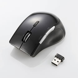 ELECOM M-BL22DBBK ワイヤレスBlueLEDマウス