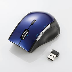ELECOM M-BL22DBBU ワイヤレスBlueLEDマウス