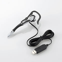 ELECOM HS-EP13USV USBヘッドセット(イヤーフックタイプ)