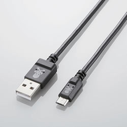 ELECOM MPA-AMBCL2U12BK 2A対応microUSBケーブル(スリムタイプ)