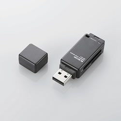 ELECOM MR-K011BK スティックタイプメモリリーダライタ