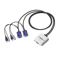 ELECOM KVM-KXN USBマウス←→PS/2キーボードパソコン切替器