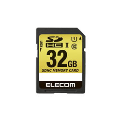 ELECOM MF-CASD032GU11 SDHCカード/車載用/MLC/UHS-I/32GB