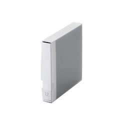 ELECOM CCD-FB12BU Blu-ray/DVD/CD用ディスクファイル 12枚収納