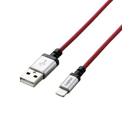 LOGITEC LHC-UALS12RD 高耐久Lightningケーブル
