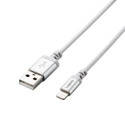 LOGITEC LHC-UALS12WH 高耐久Lightningケーブル