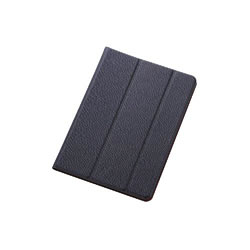 ELECOM TB-A14SWDTBU iPadmini用イタリアンECOレザーカバー(2アングル)