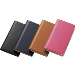 ELECOM P-02WDTBK スマートフォン用手帳型マルチカバー