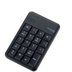 ELECOM TK-TBM016BK Bluetoothワイヤレステンキーパッド