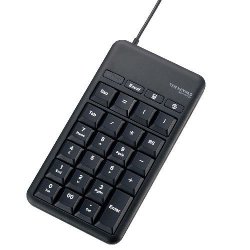 ELECOM TK-TCM015BK ホットキー付きUSBテンキーパッド