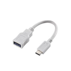 ELECOM USB3-AFCM01WH USB Type-C変換ケーブル