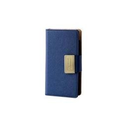 ELECOM P-01PLFBBU スマートフォン用手帳型マルチカバー(for girl・S)