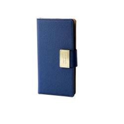 ELECOM P-02PLFBBU スマートフォン用手帳型マルチカバー(for girl・L)